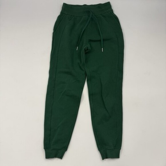 Lululemon Scuba High-Rise Jogger Full Length Everglade Green Sweatpants Sz 2 - Picture 2 of 9